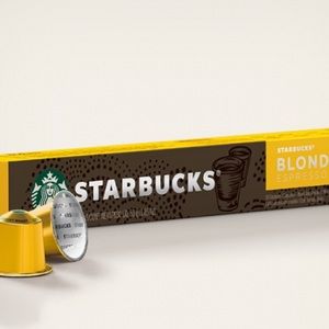 Starbucks blonde espresso pods by nespresso 60 ct
